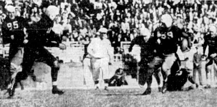 Jay Berwanger vs Nebraska football 1935